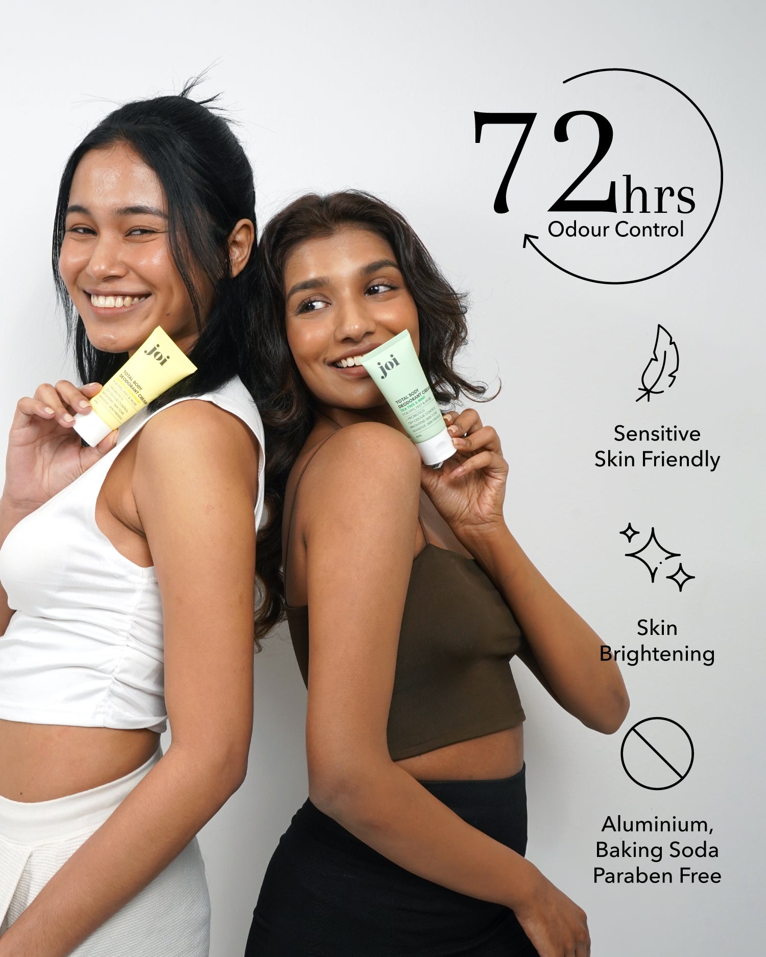 Total Body Deodorant Cream | 72H Odour Protection | Skin